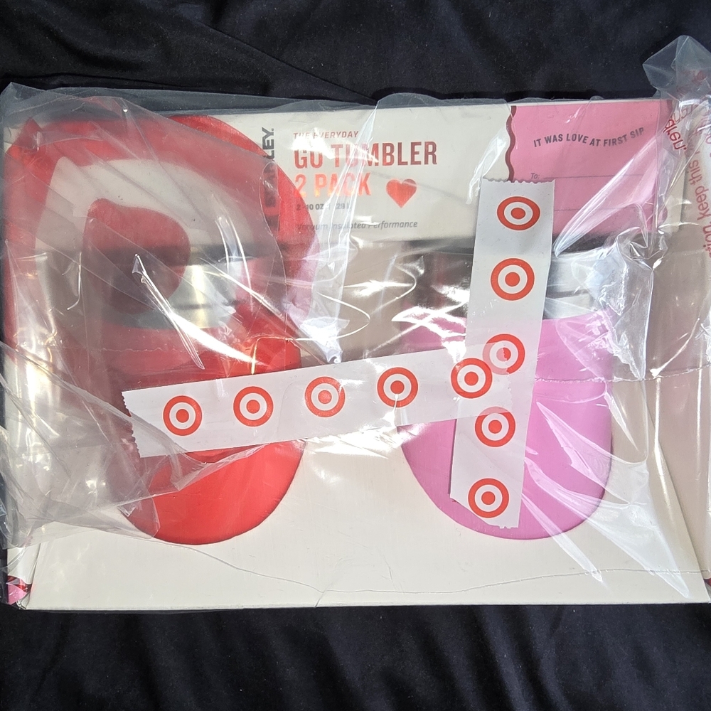Stanley 2pk 10oz Stainless Steal Everyday Go Tumblers Target Red/Cotton Candy